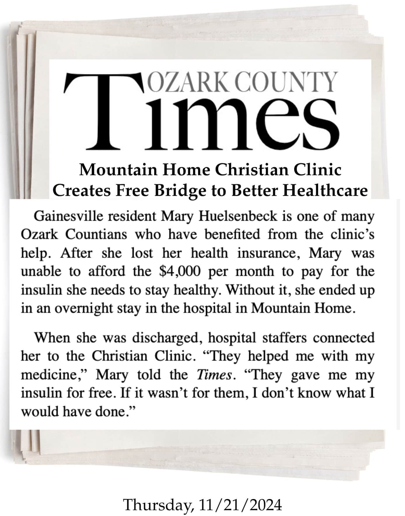 Arkansas’ Looming Rural Healthcare Crisis: Medicaid Cuts Will Cost Lives 1 Healthcare Web OCTimesClip 7.25 1