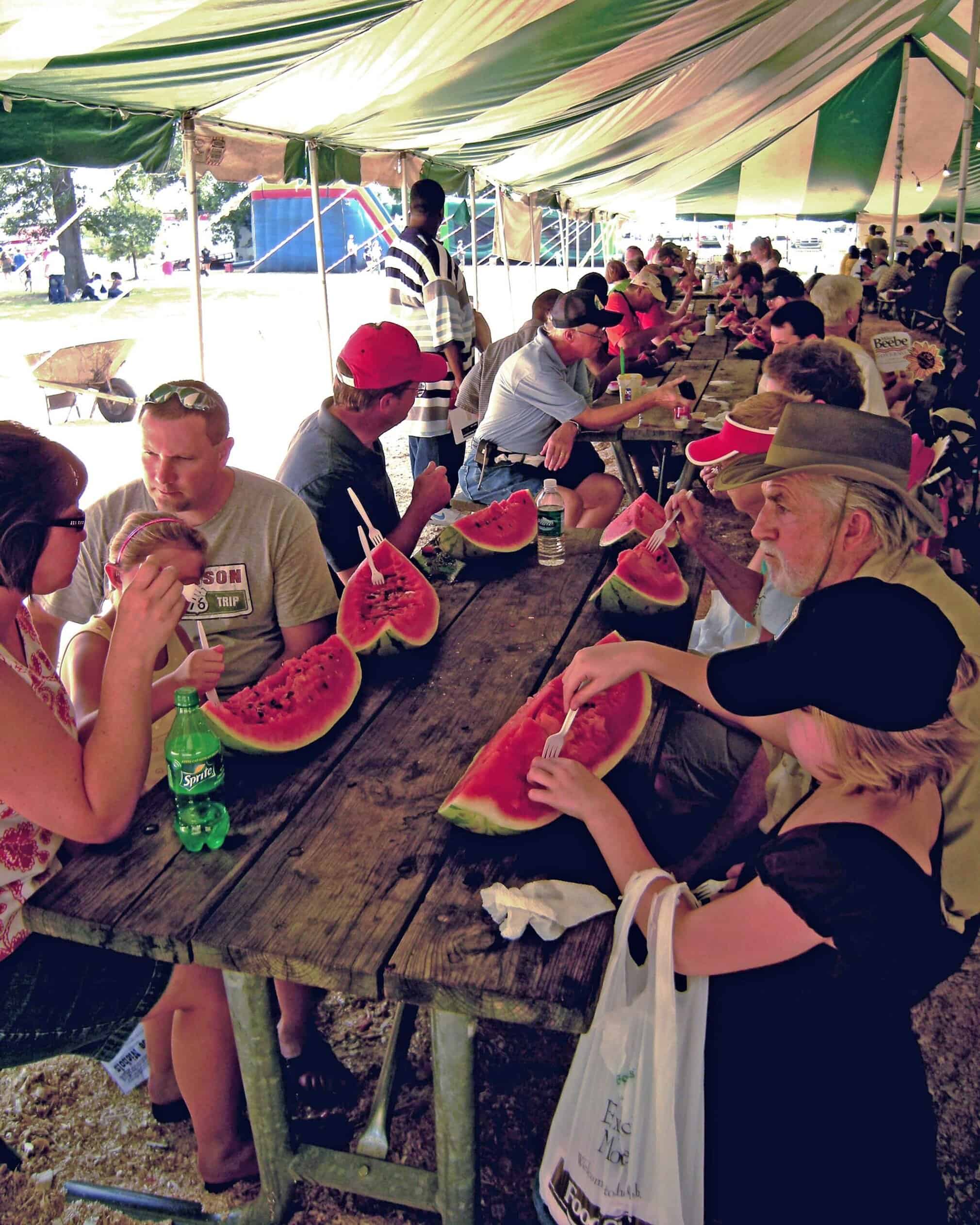 Arkansas Grows the Best: Big in Hope, Sweet in Cave City 3 2025 Watermelon Story for Arkansas Strong Hope Watermelon Festival watermelon feast by Kat Robinson scaled